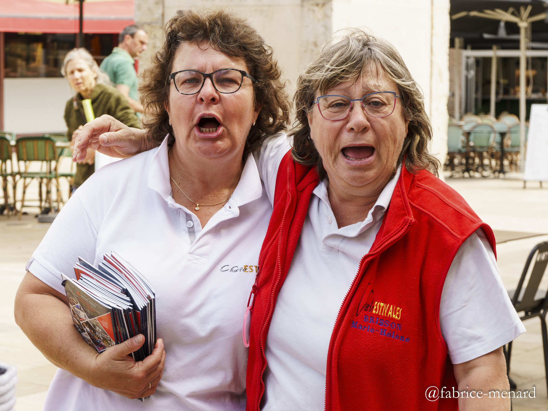Marie-Hélène et Sandrine